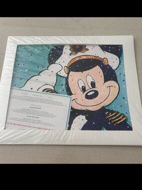 Disney Cruise Mickey Mouse Captain Art Print